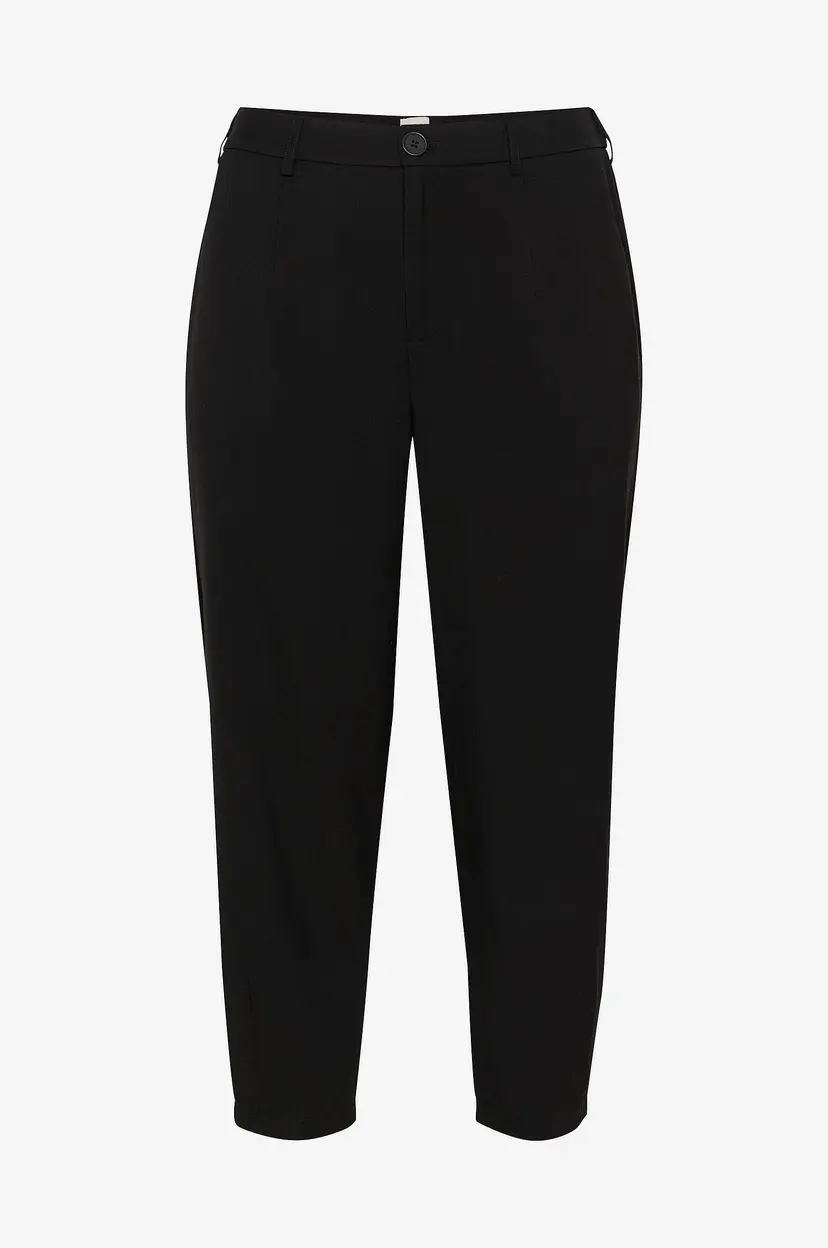 KAFFE Curve Bukser kcMerla Pants - Svart