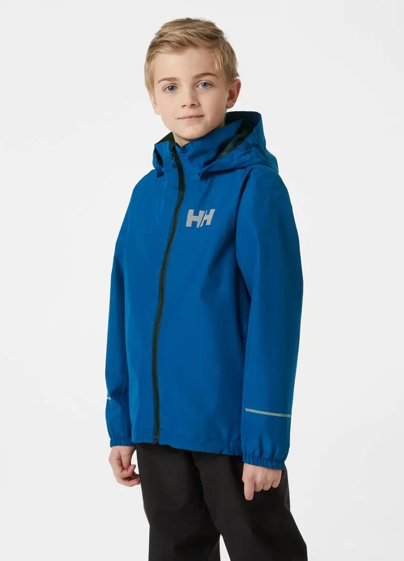 Helly Hansen Helly Hansen Jr Juell Rain Jacket Deep Fjord (176 /16 år)