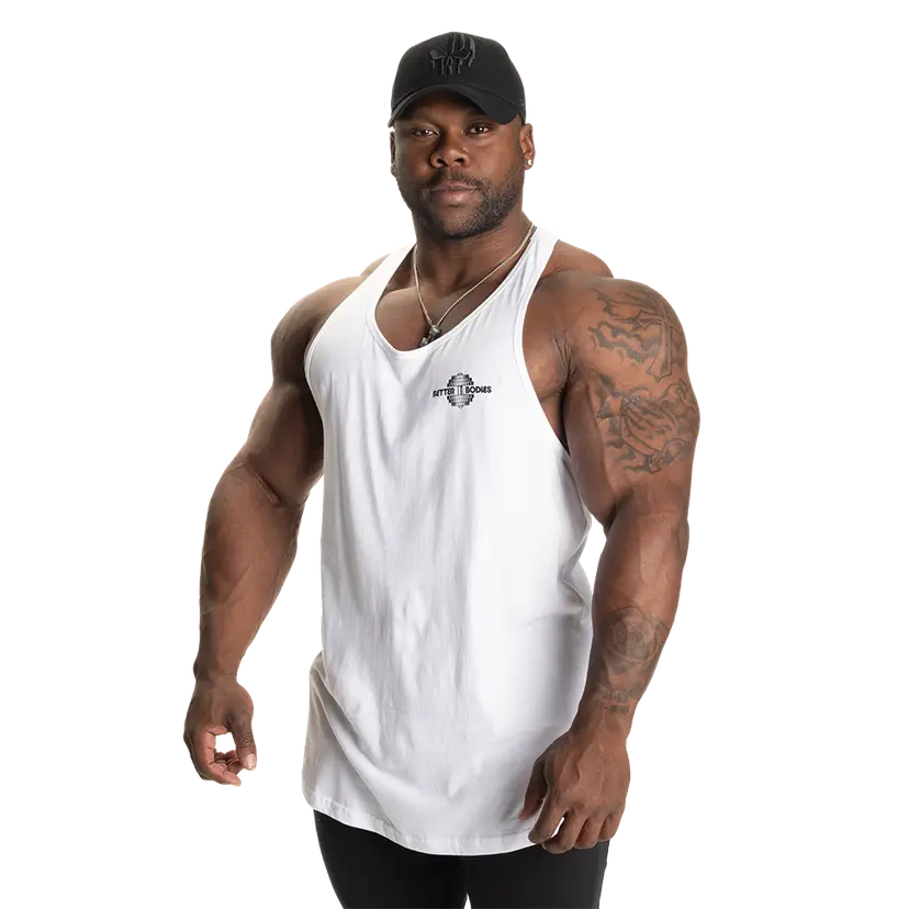 Better Bodies Essential T-back, White V2