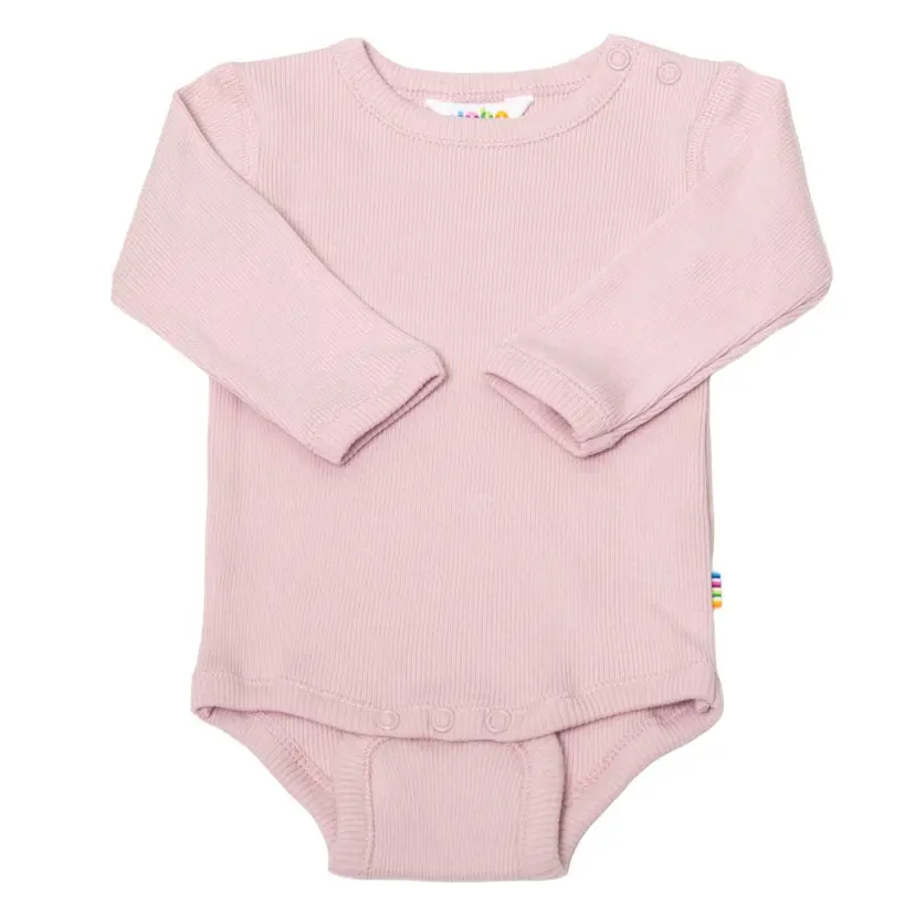 Joha Joha 2X2 Cotton Rib Body Langarmet Pink (70 / 8-9 mnd)