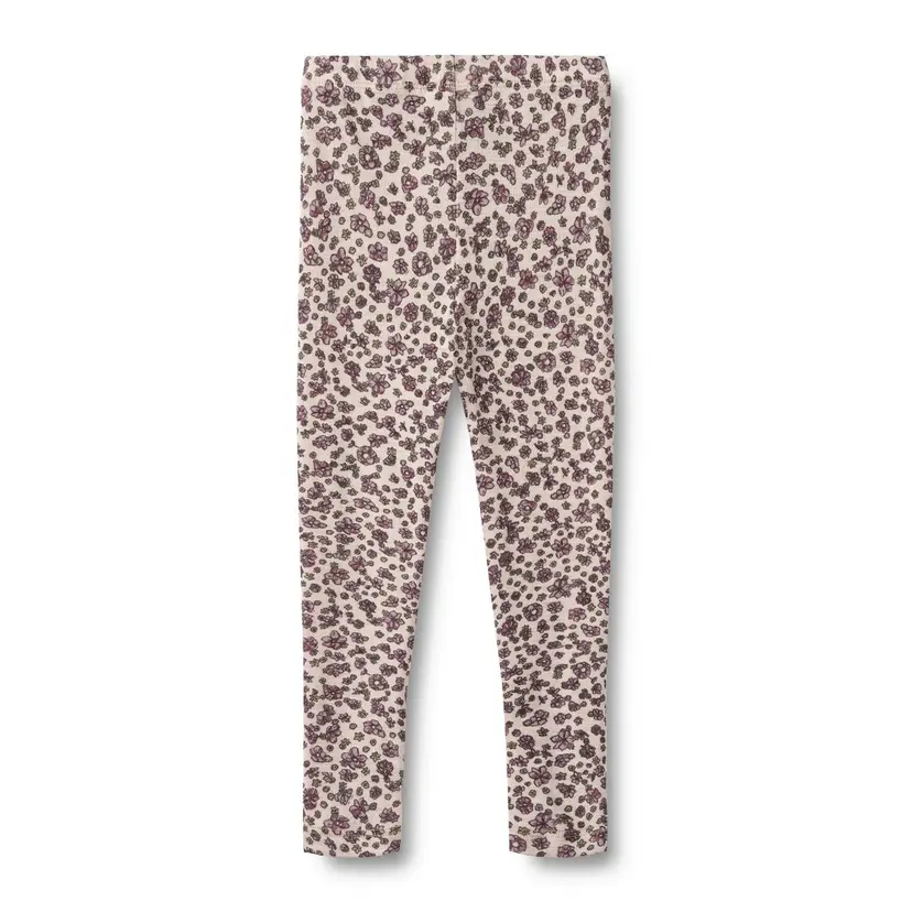 Wheat Wheat Ull Leggings Agi Autumn Flowers (128 / 8 år)