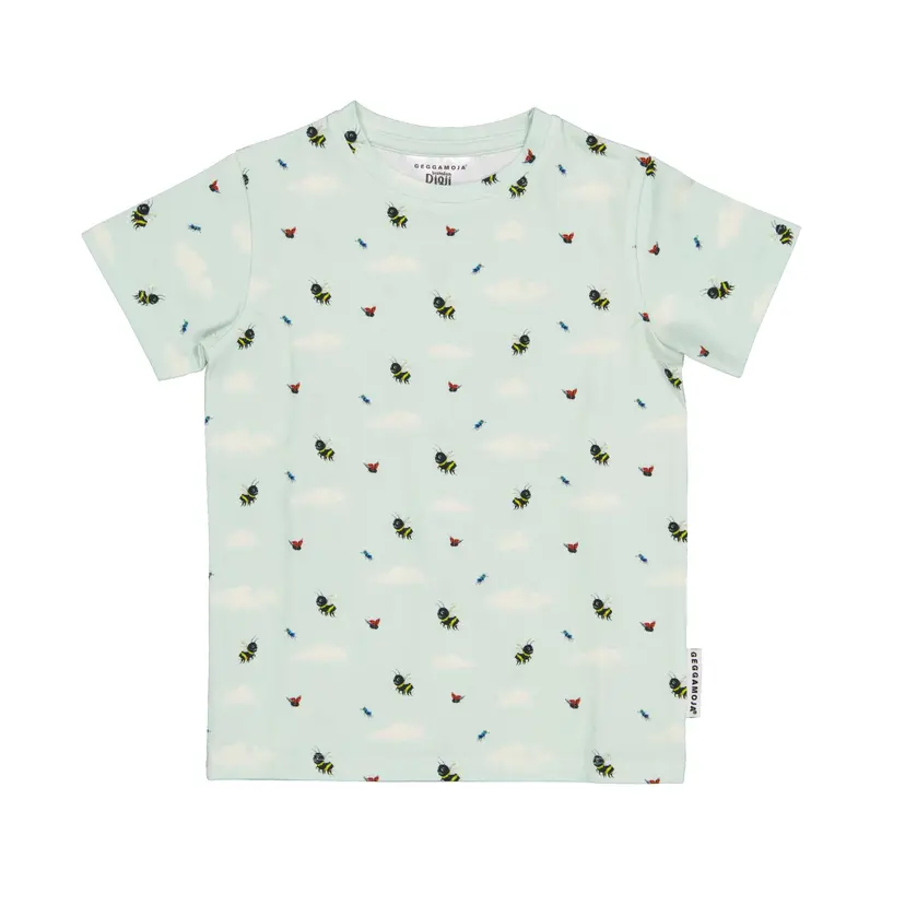 Geggamoja T-shirt Humlan Djojj Mint - 110/116