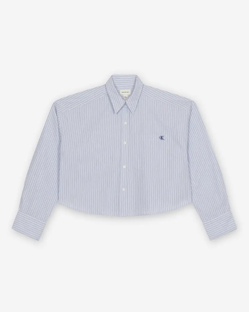 Calvin Klein Jeans Calvin Klein Jeans LV047F105G Blue Cropped shirt