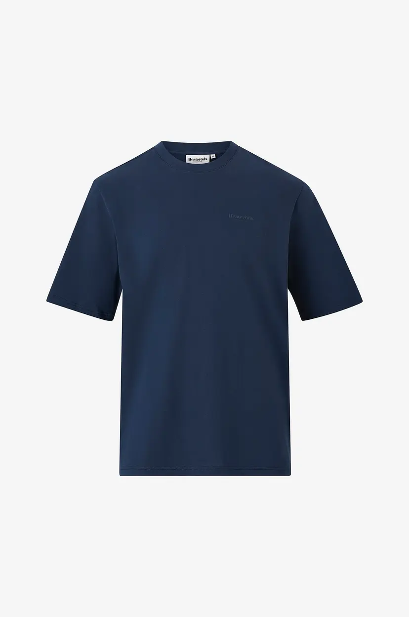 Resteröds T-skjorte Logo Mid Sleeve Tee - Blå