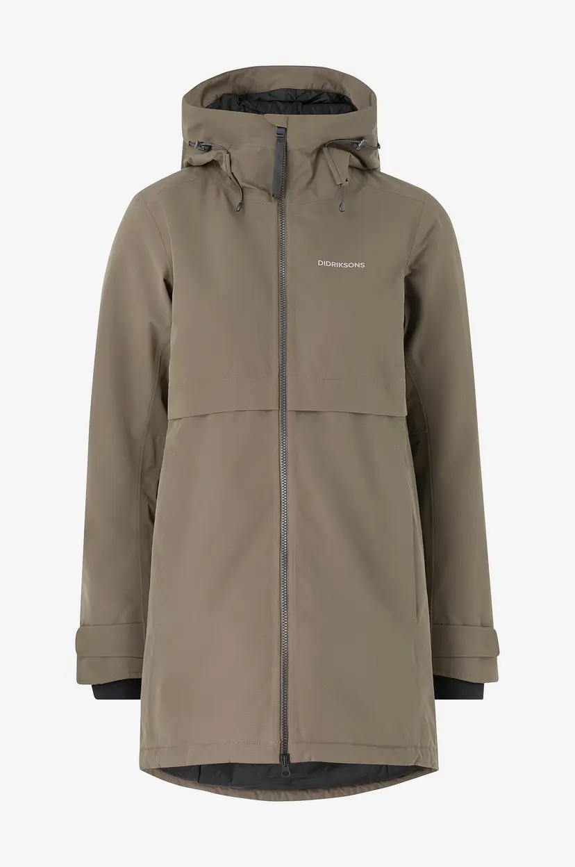 Didriksons Parka Helle Wns Parka 6 - Brun