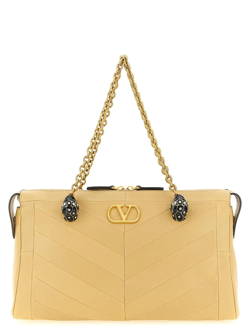 Valentino Garavani Valentino Garavani Skuldervesker – Beige