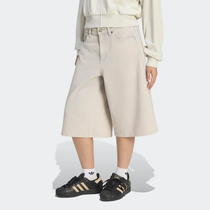 Adidas MID RISE DENIM JORTS