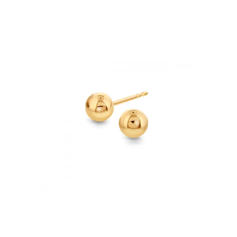 Arne Nordlie Arne Nordlie - 14 kt. kugle ørestikker, 4 mm - 53304