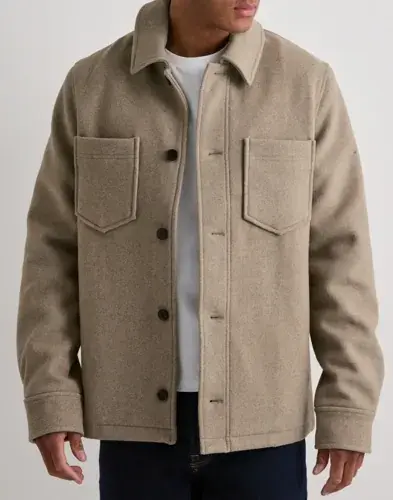 Samsøe Samsøe Samsøe Samsøe Sapally Z Shirt Jacket 14163 Skjortejakker Beige
