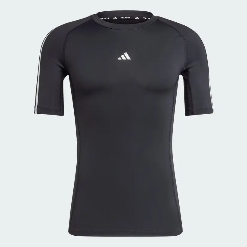 Adidas TECHFIT Compression Training 3-Stripes T-skjorte