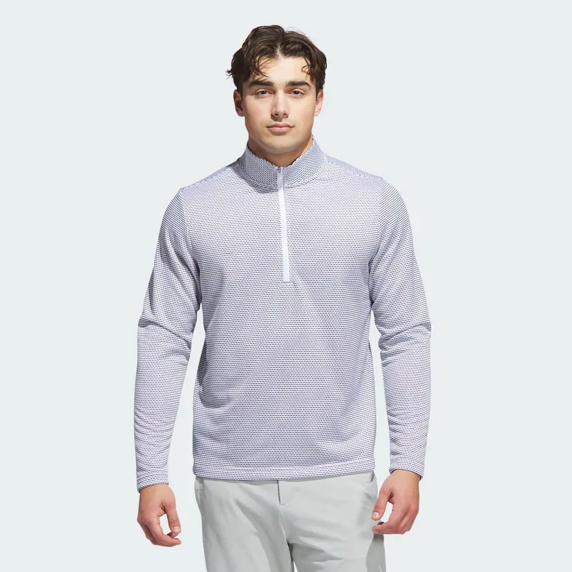 Adidas Performance Printed Quarter-Zip