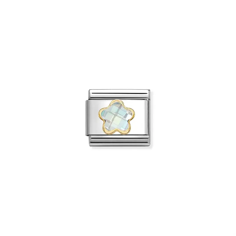 Nomination Cubic Zirconia Flowers