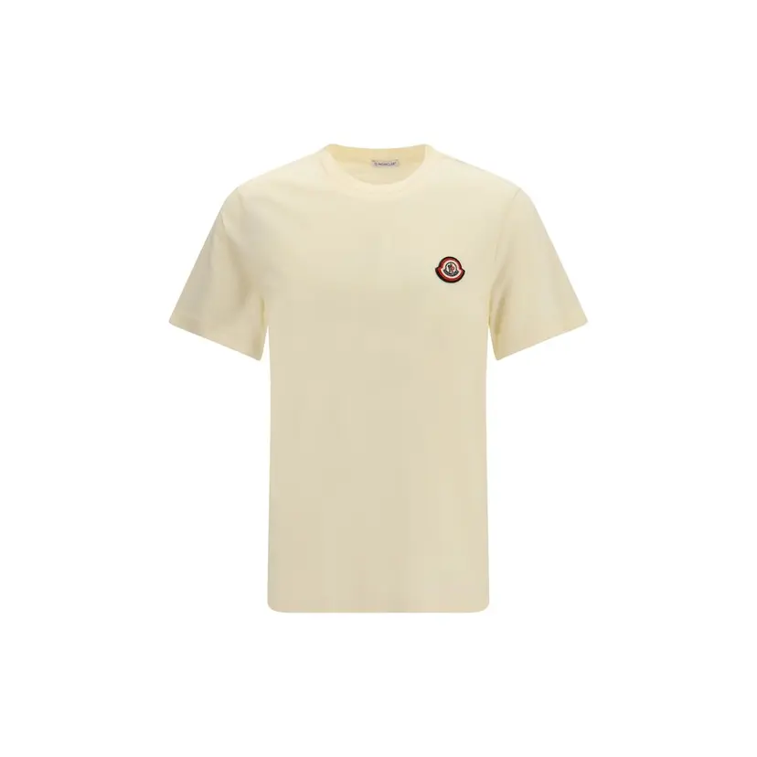 Moncler Moncler T-skjorter – Beige