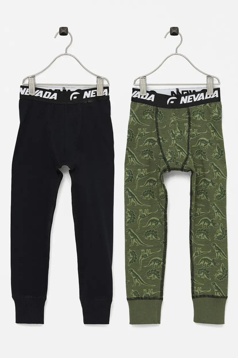 Ellos Collection Longs Elliot 2-pk - Svart
