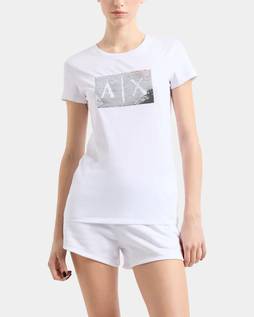 Armani Exchange Armani Exchange 8NYTDL White T-shirt
