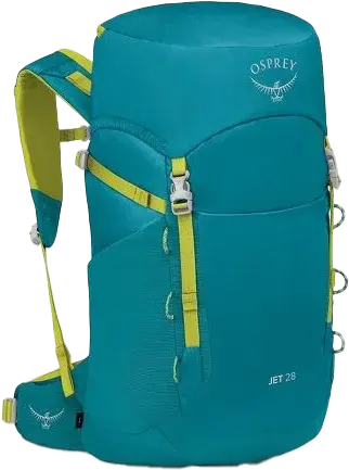 Osprey Osprey Kids' Jet 28 Blue Spikemoss/Lemongrass