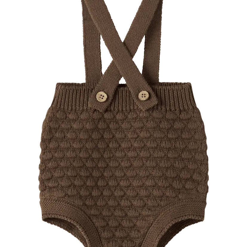 Lil`Atelier Lil' Atelier - Romper med Seler Knit Loose Teak