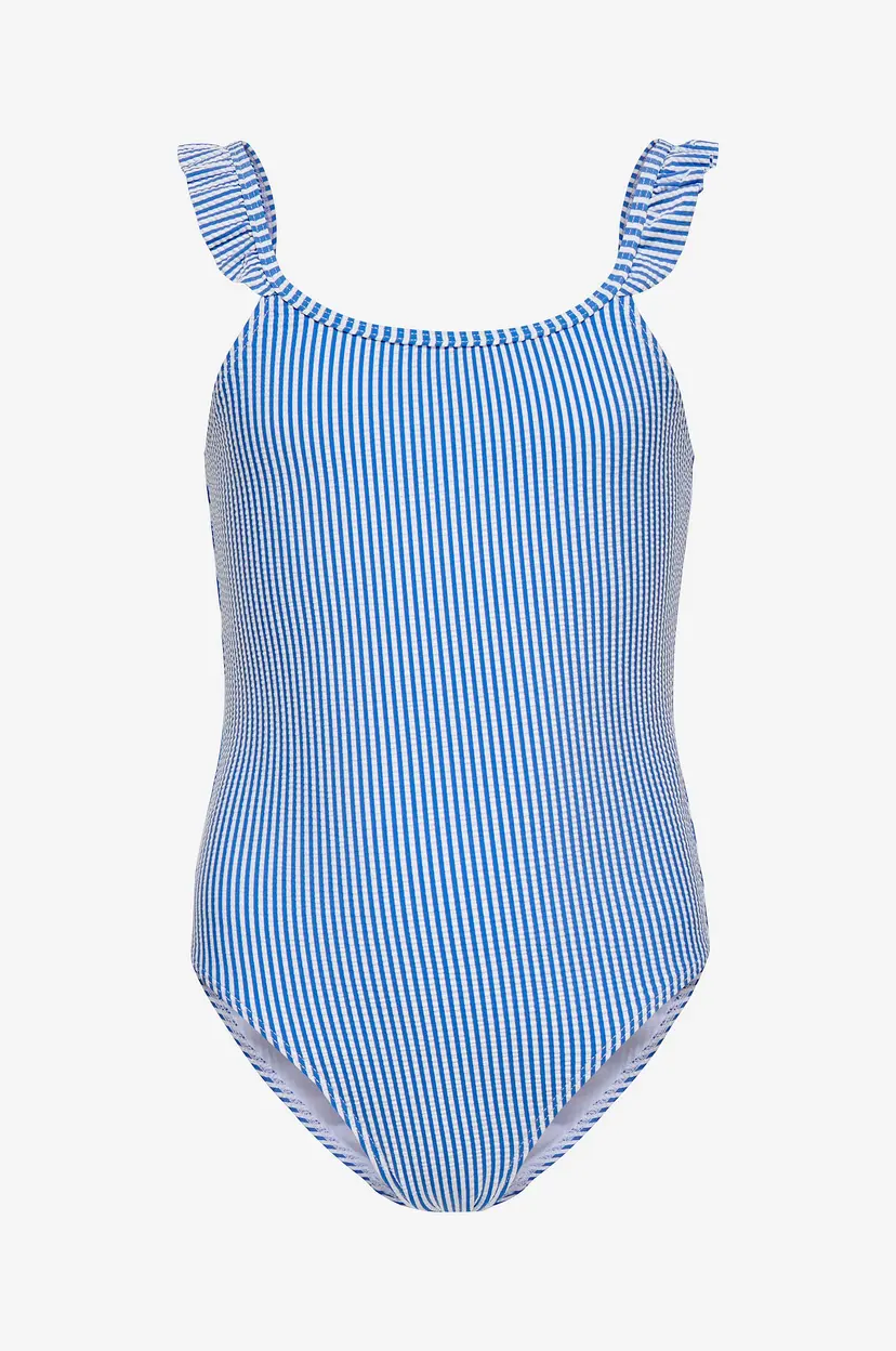 Kids Only Badedrakt kogSunny Structure Swimsuit - Blå
