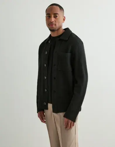 Only & Sons Only & Sons Onsmore Reg Cardigan Knit Frml Cardigans Svart