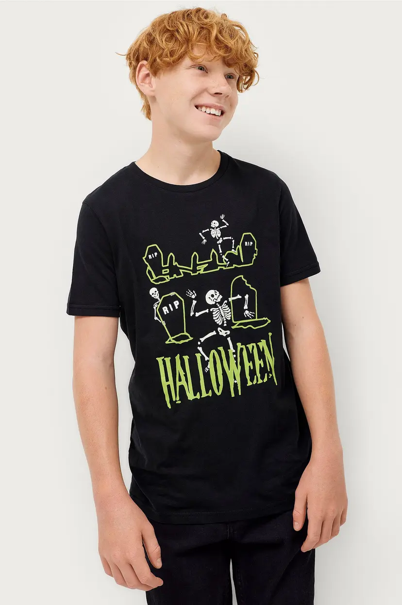 Ellos Collection Topp Viktor Halloween - Svart