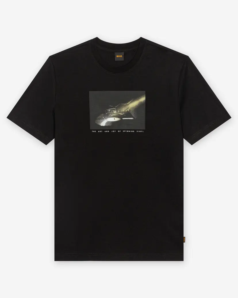 BOSS Boss Dj Black T-shirt