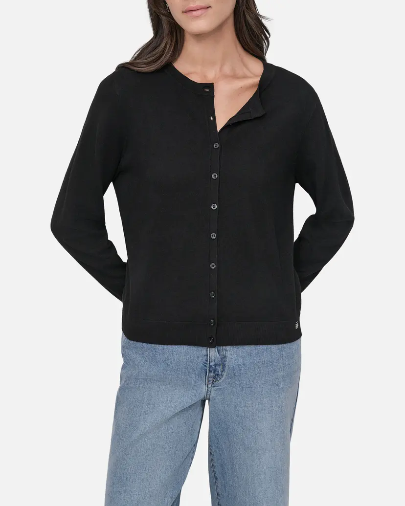 DKNY Jeans DKNY Jeans DJ5R0733 Black Knitted coat