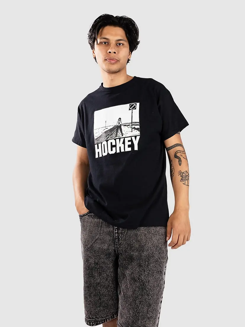 Hockey Skateboards Hockey Skateboards Palma Dr T-skjorte svart