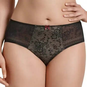 Rosa Faia Rosa Faia Truser Fleur High Waist Brief Svart 36 Dame