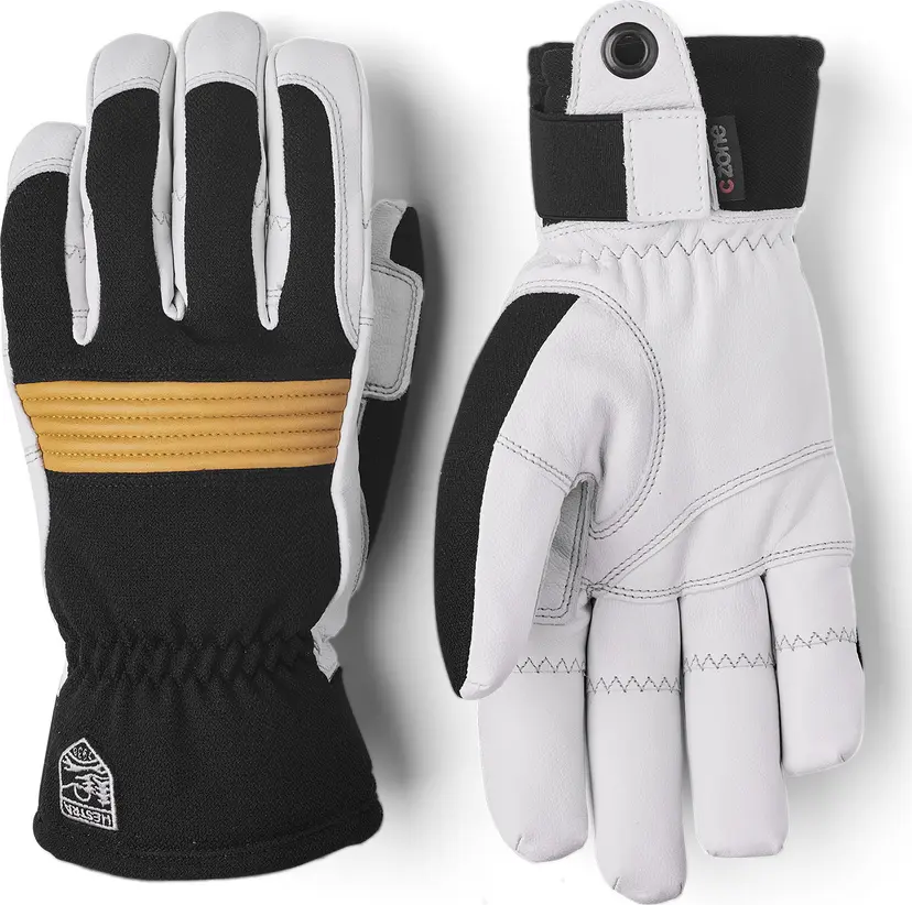 Hestra Hestra Couloir 5 Finger Black/Off White