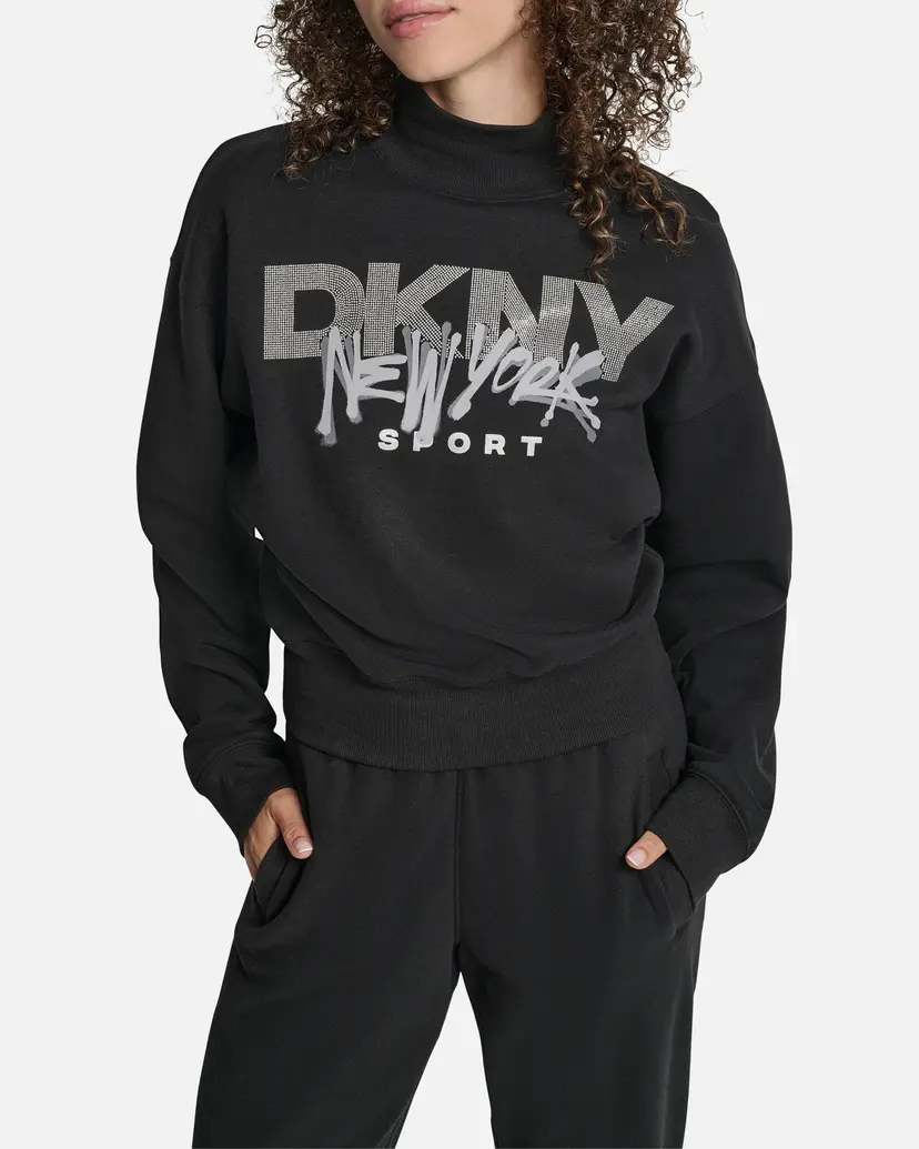 DKNY Sport DKNY Sport DP5T1426 Black Sweatshirt