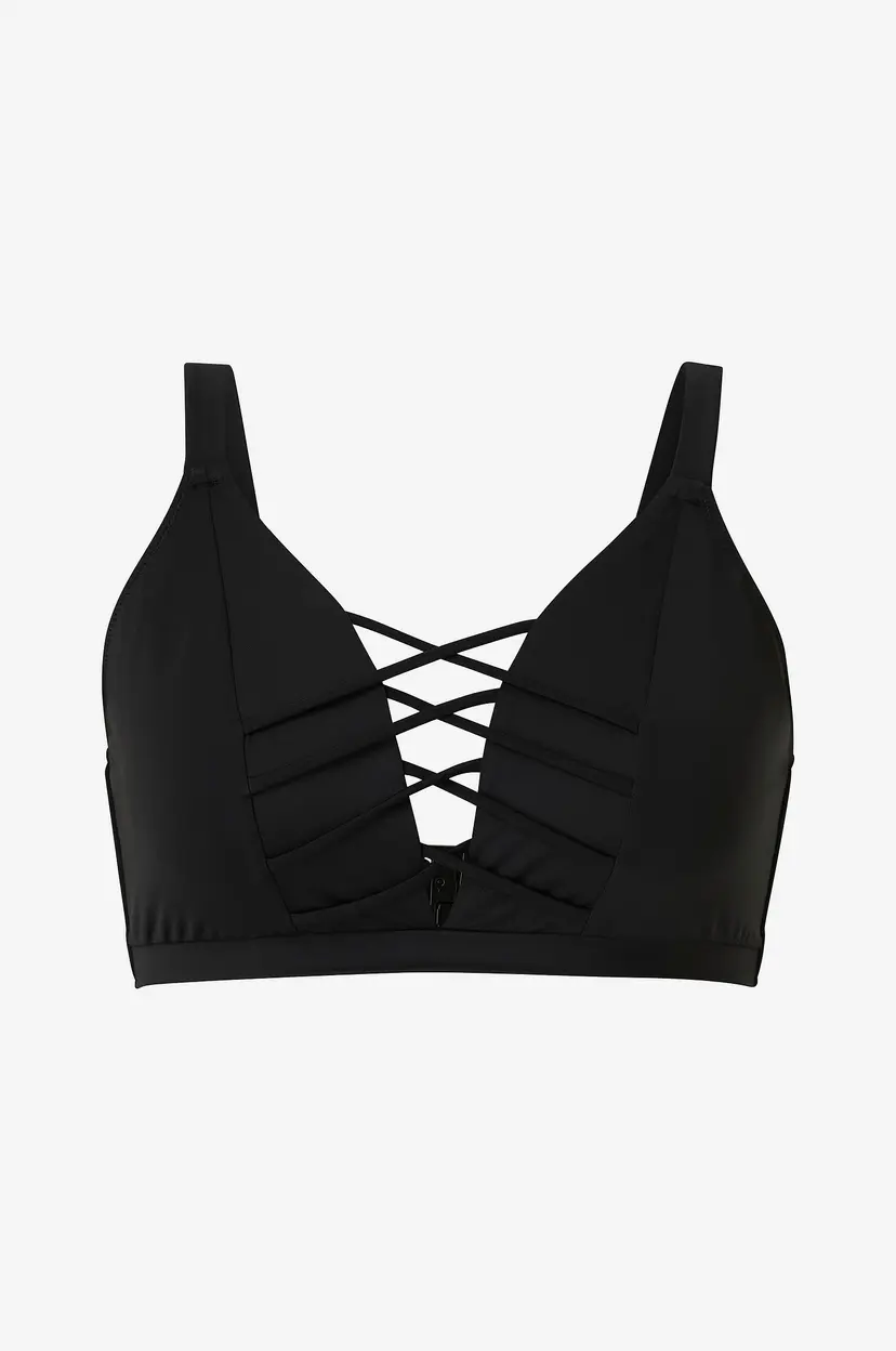 Zizzi Bikini-BH sBasic String Solid Bra - Svart