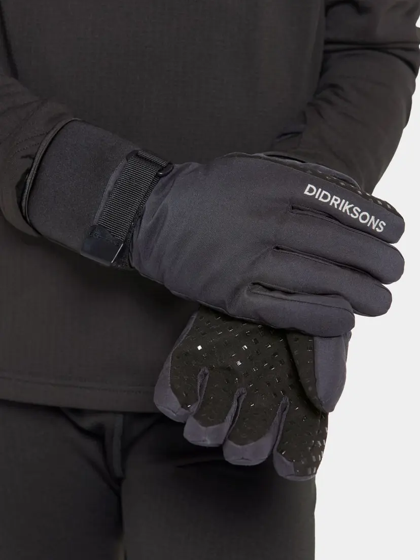 Didriksons Didriksons Lovas Five Hansker Black