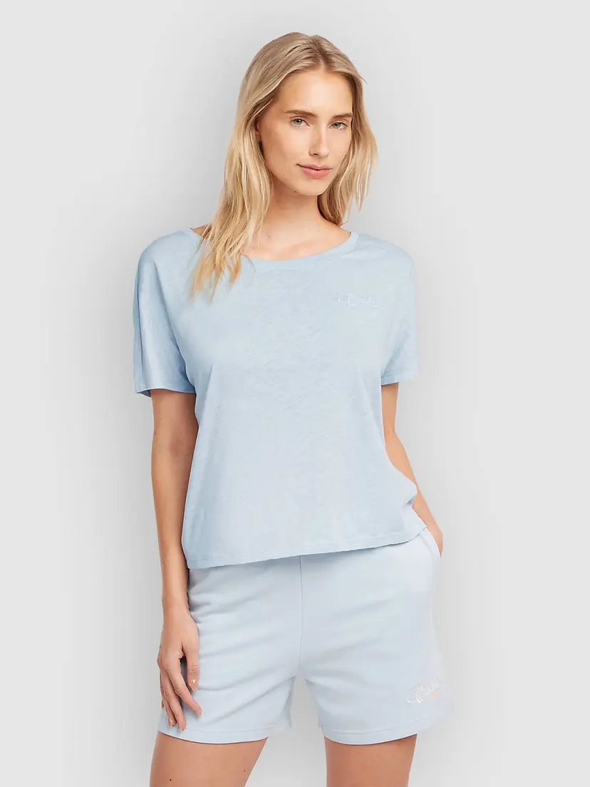 O'Neill O'Neill Essentials Script Scoop Neck T-skjorte blå