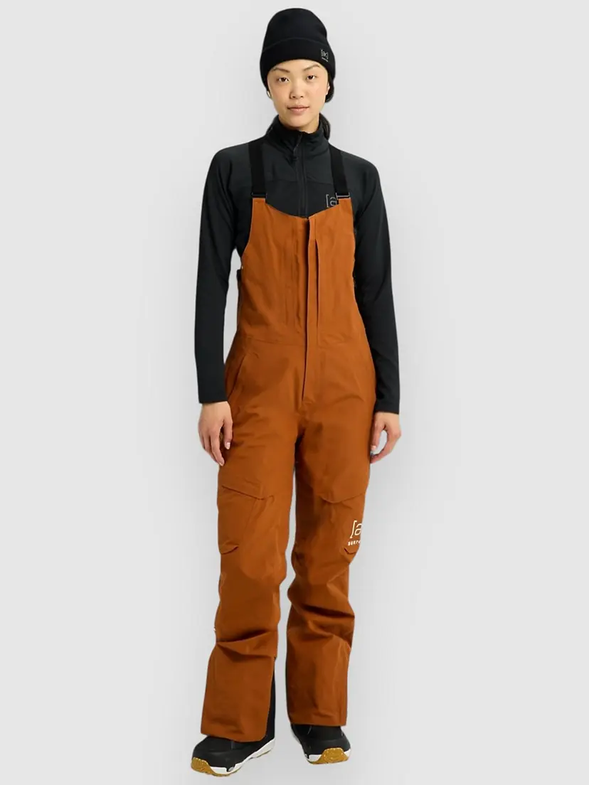 Burton Burton AK Gore-Tex Kimmy Bib Pant brun