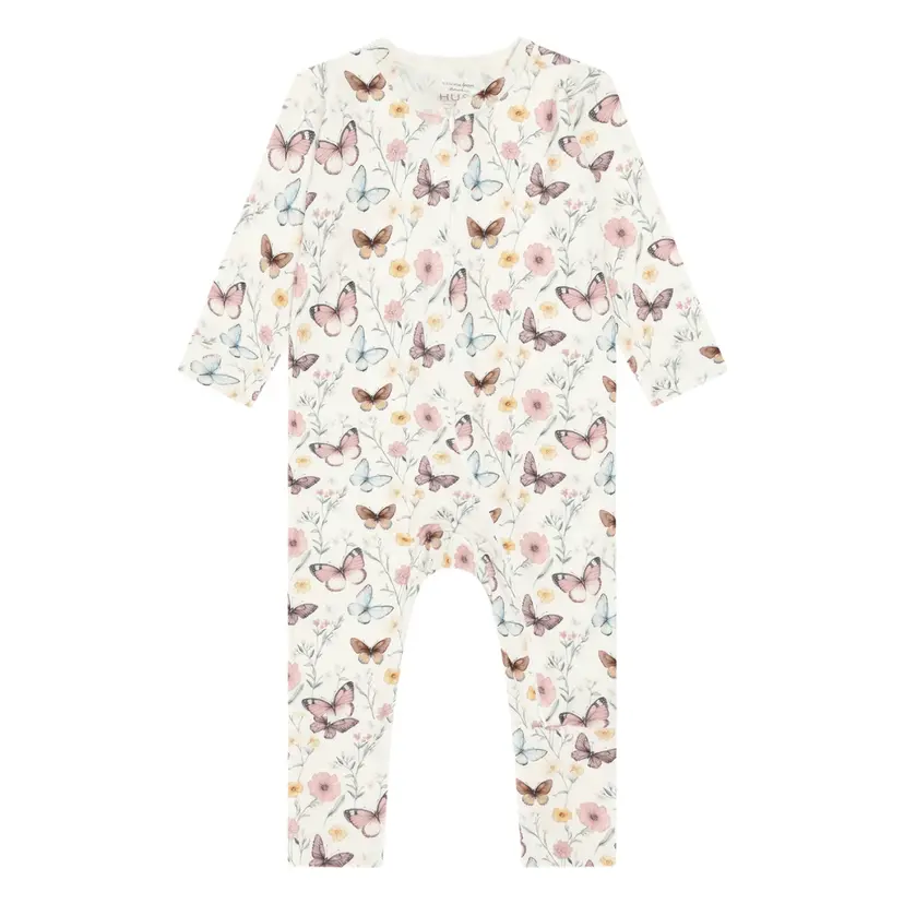 Hust and Claire Hust and Claire - Heldress i Bambus Mulle Butterfly Ivory