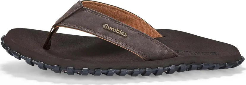 Gumbies Gumbies Vegovert Flip-Flops Brown