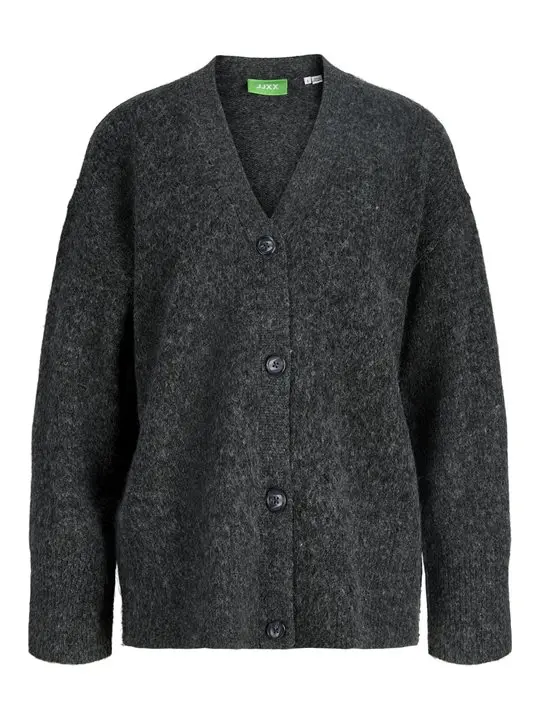 JJXX JJXX - Rosanna Knit Cardigan - Dark Grey Melange