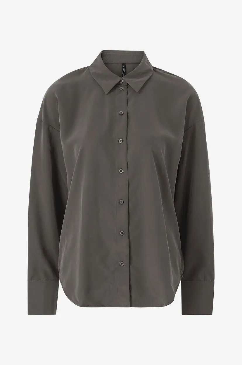 ONLY Skjorte onlEllen L/S Loose Shirt - Brun