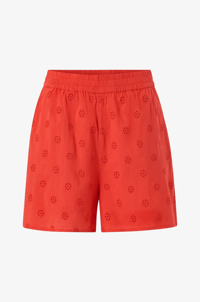 Kaffe Shorts kaFiona - Rød
