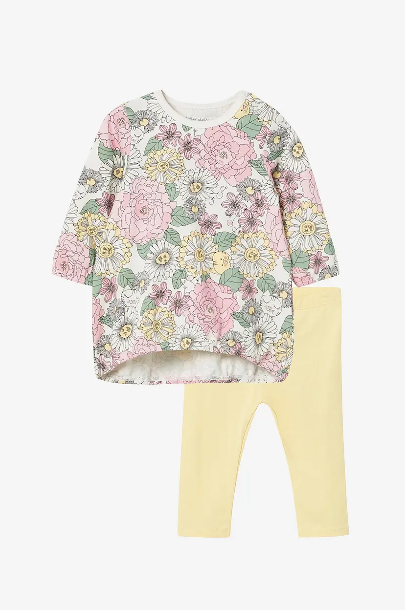 Ellos Collection Sett med leggings + kjole Camille - Rosa