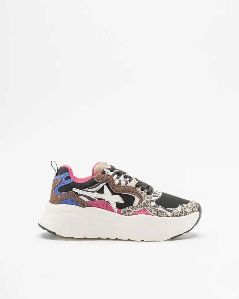 Just Say Wizz Just Say Wizz MIA-W Black Sneakers