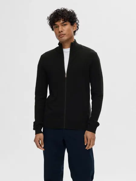 SELECTED Slhberg Full Zip Cardigan Noos