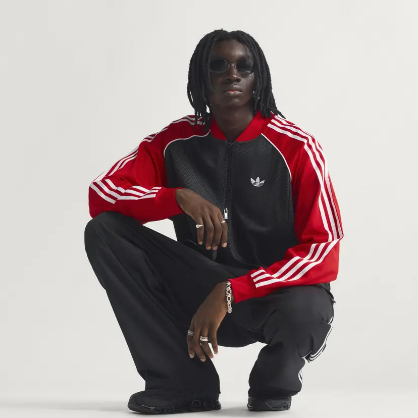 Adidas SST LOOSE MESH TRENINGSOVERDEL