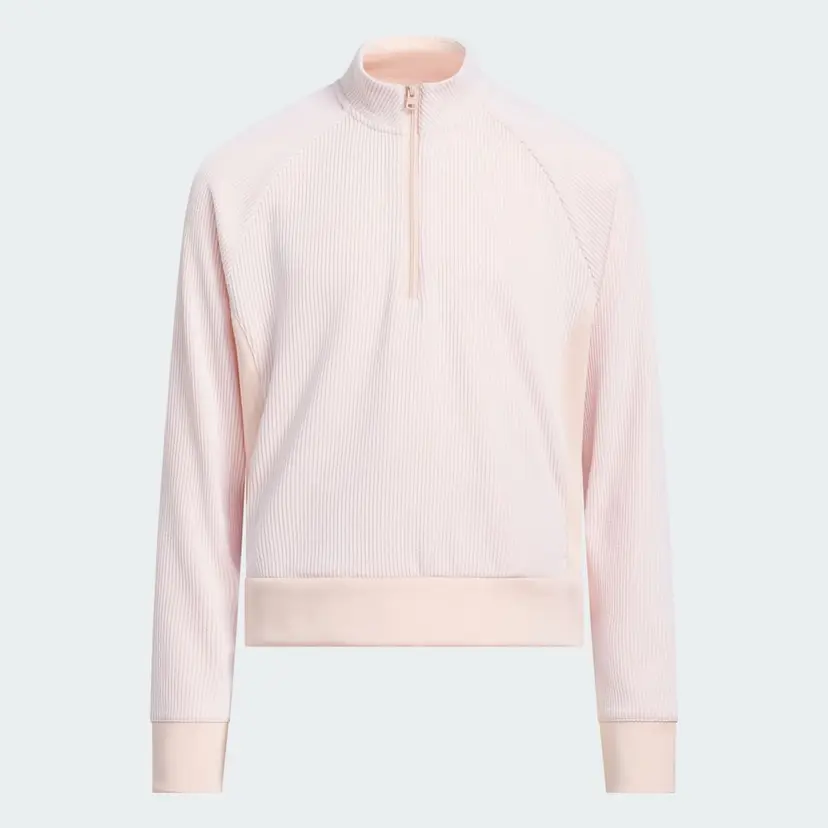 Adidas GIRLS TEXTURED QUARTER ZIP Overdel