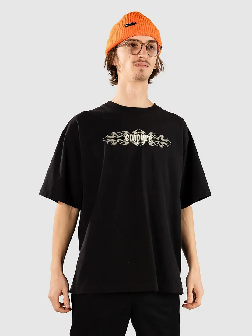 Empyre Empyre Into Nation Cropped T-skjorte svart
