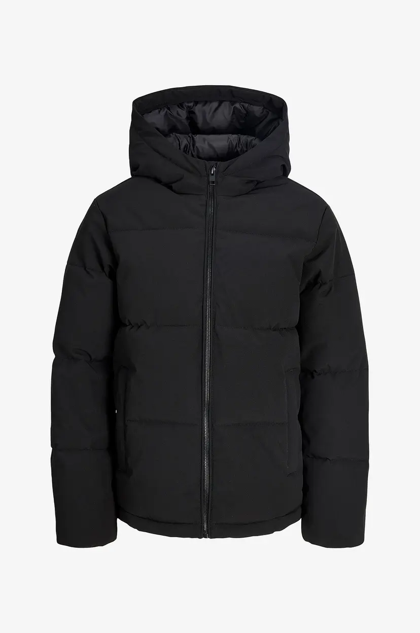 Jack & Jones Junior Pufferjakke Jjgalaxy Puffer Jacket Jnr - Svart