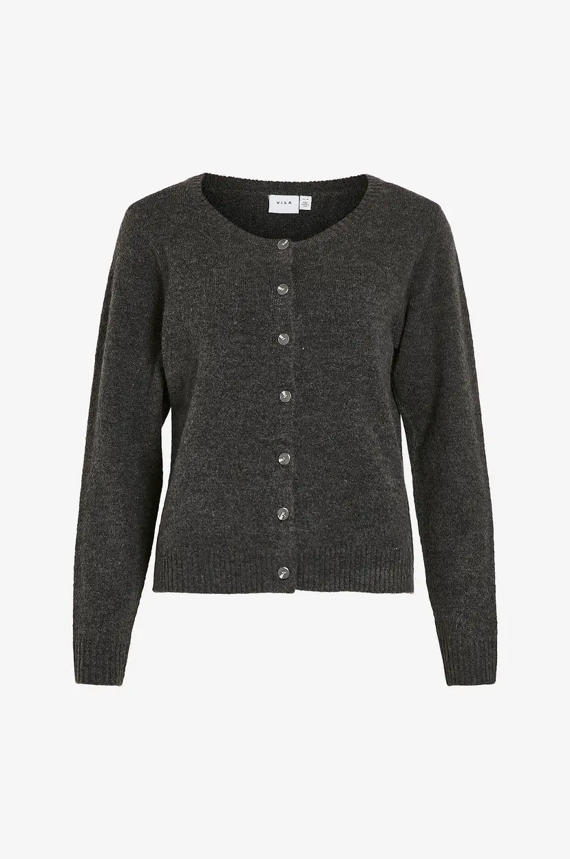 Vila Kardigan viHeidi L/S - Grå