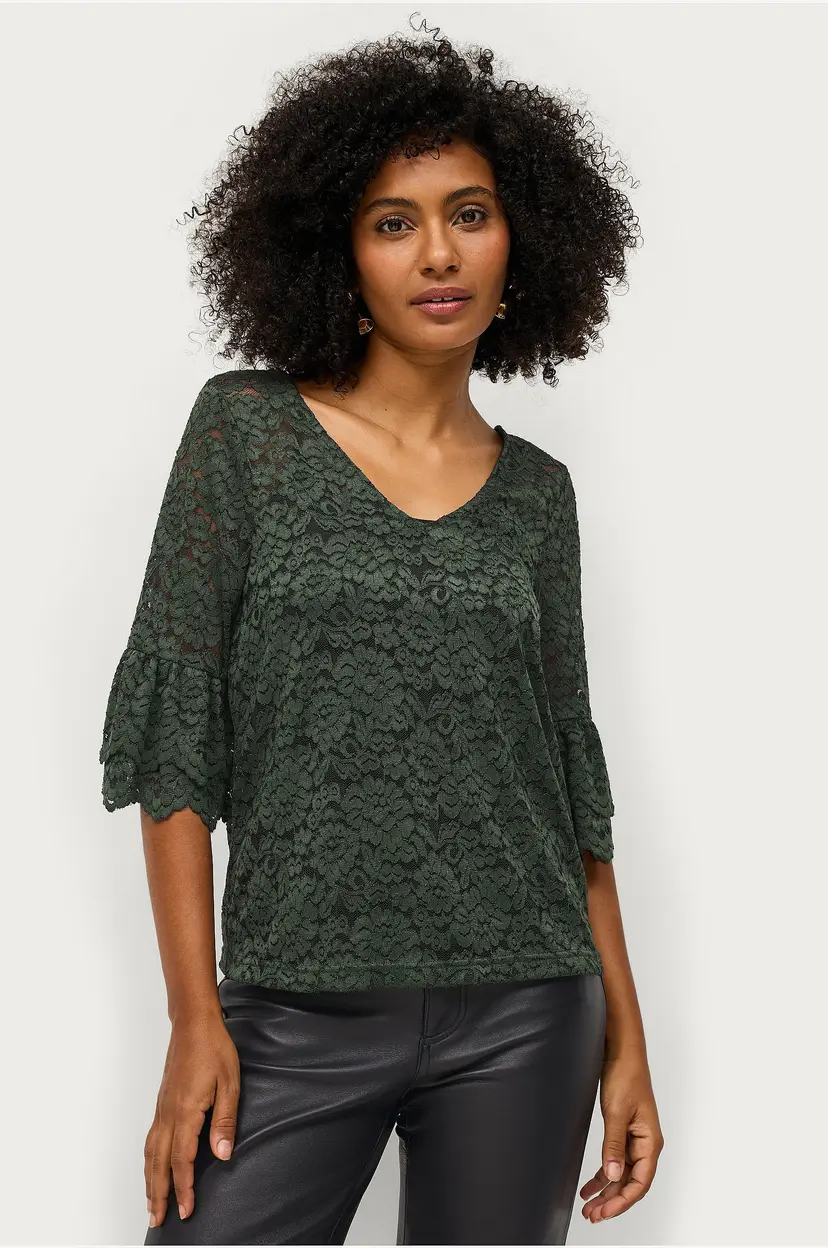 Ellos Collection Blondetopp Milly - Grønn