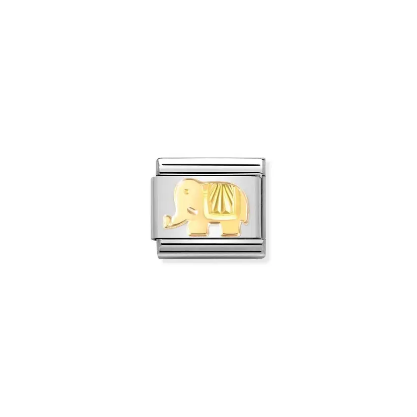 Nomination Diamond Coated Elephant