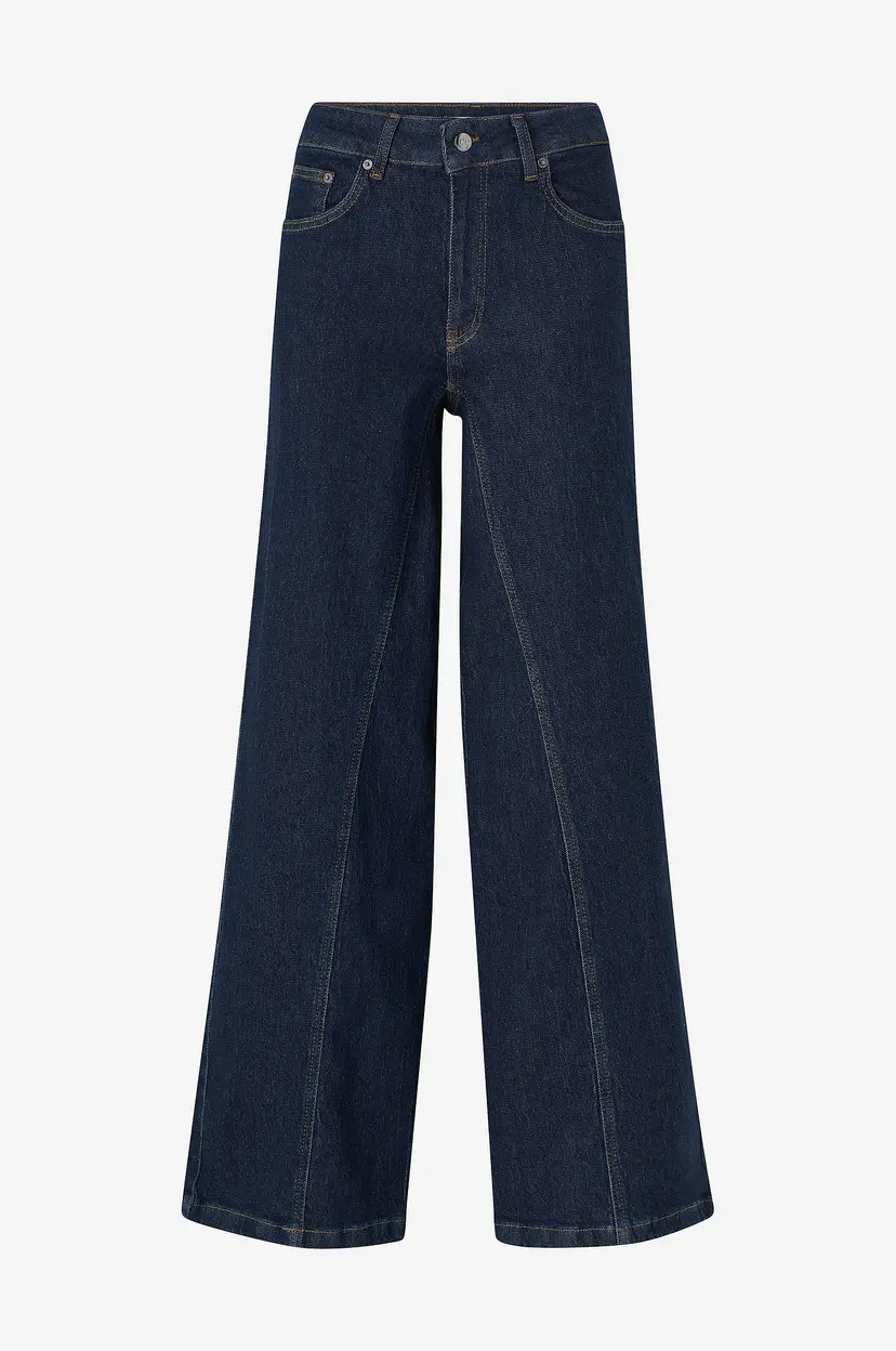 Co'couture Jeans HubbyCC Panel Pant - Blå
